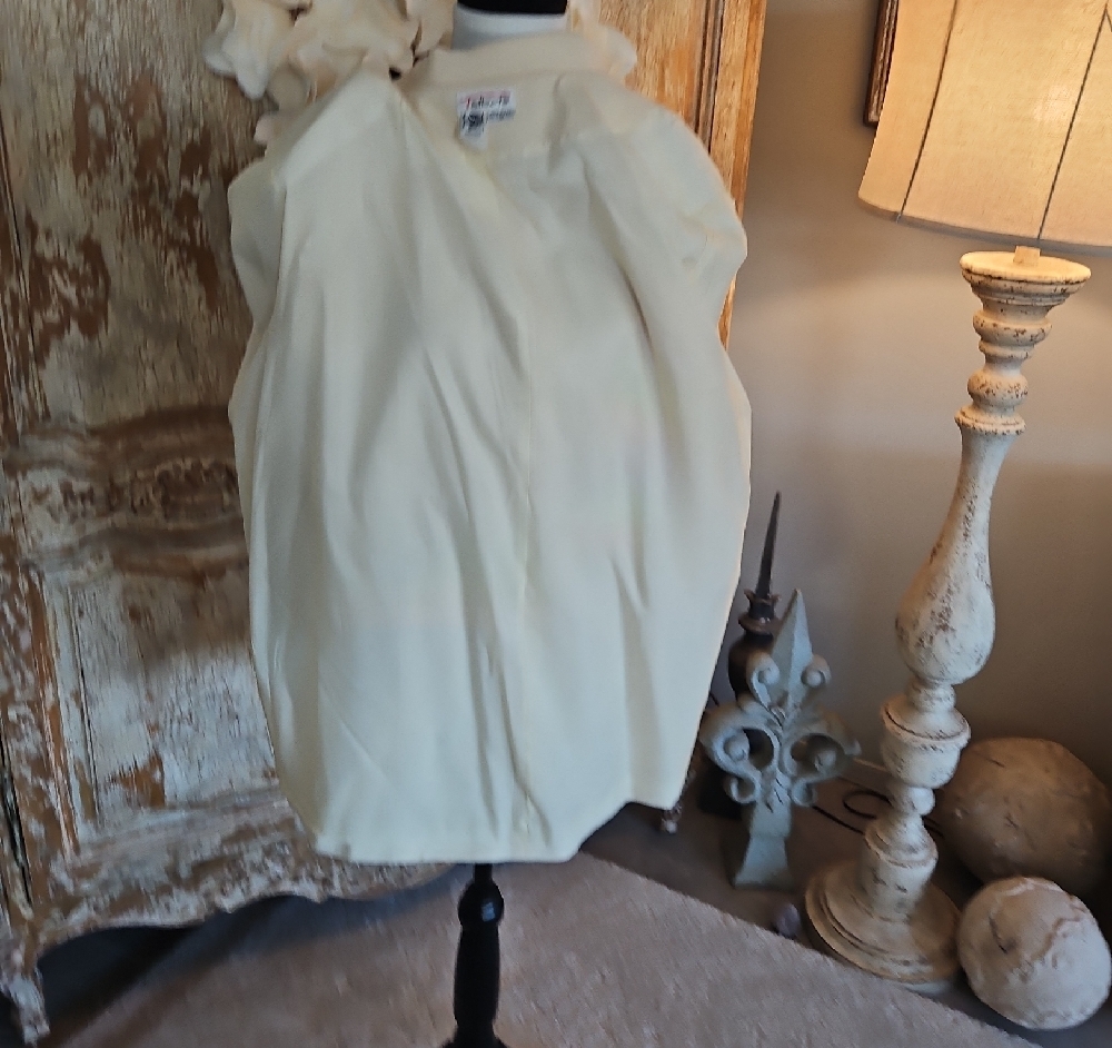 Talbots Cream Single-Button Blazer Jacket - Picture 5 of 9